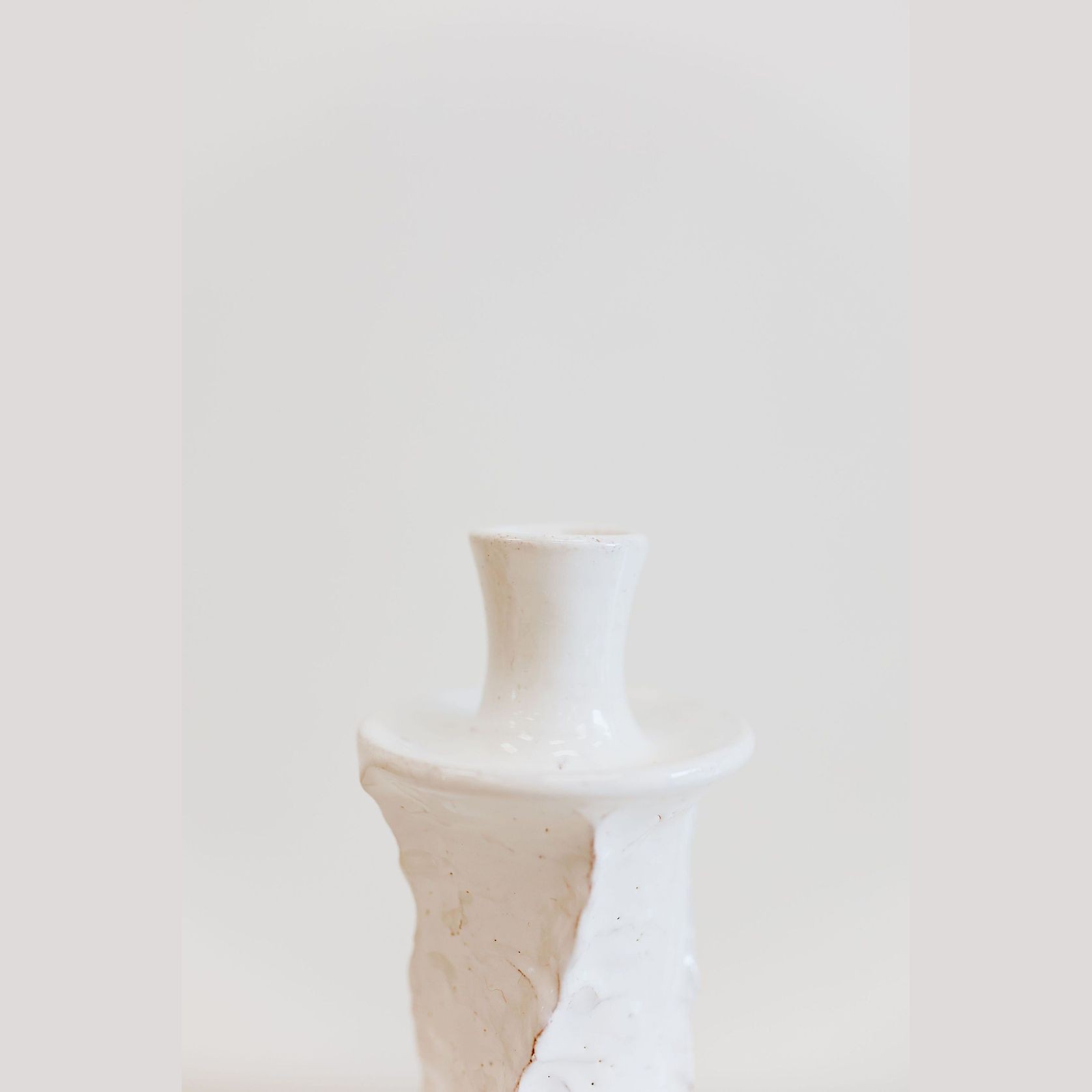 Moroccan Candle Holder - White gallery detail image