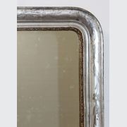 An Antique 19th Century Silver Gilt French Mirror gallery detail image