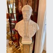 Antique Plaster Bust Of A Gentleman In Uniform gallery detail image