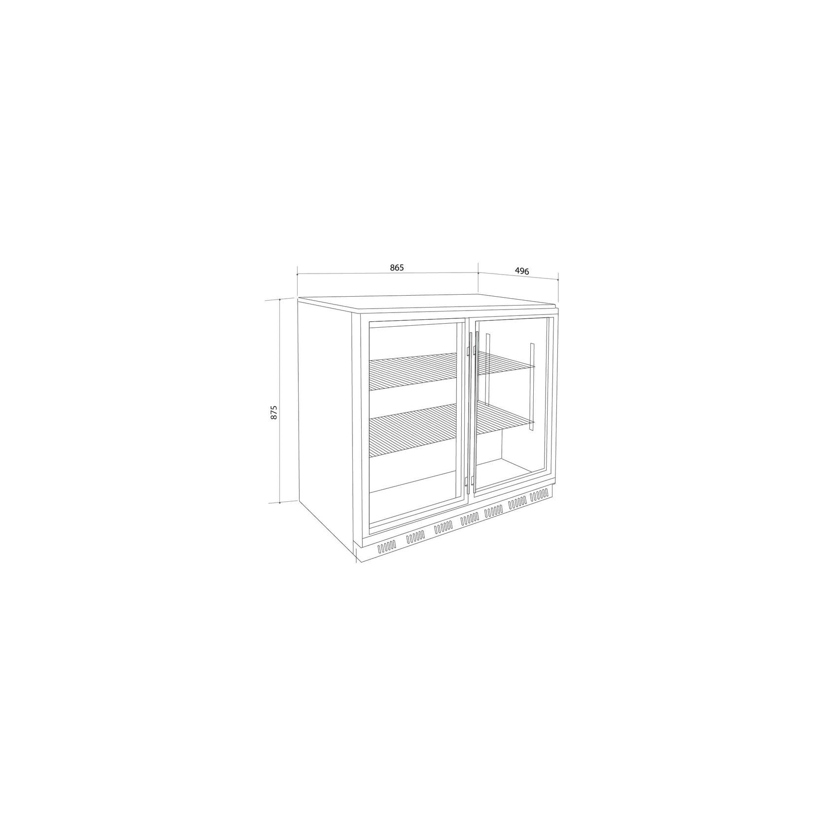 Artusi Double-Door Outdoor Refrigerator - Stainless Steel gallery detail image