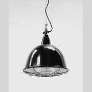 Cloche Black Pendant Light - 360mm gallery detail image