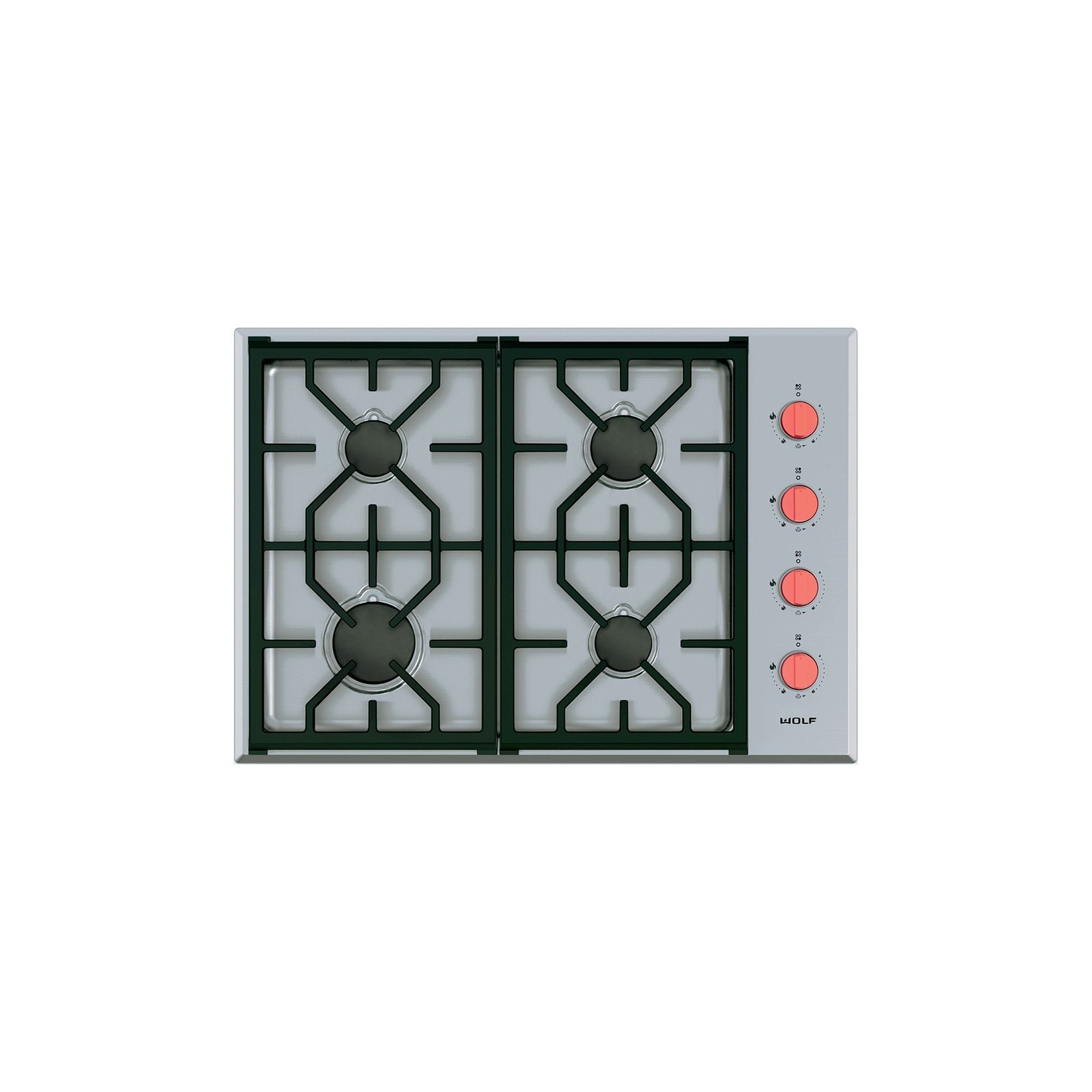 76cm Professional Gas Cooktop - 4 Burners gallery detail image