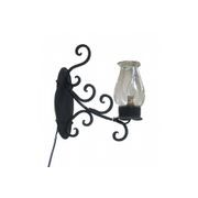 Spanish Wall Light  Black Wired gallery detail image
