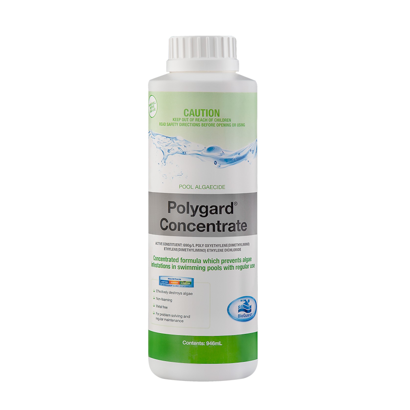 BioGuard Polygard Concentrate 946ml - Pool chemicals gallery detail image