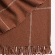Weave Home Ranfurly Throw - Earth | 100% Wool | Large Size gallery detail image