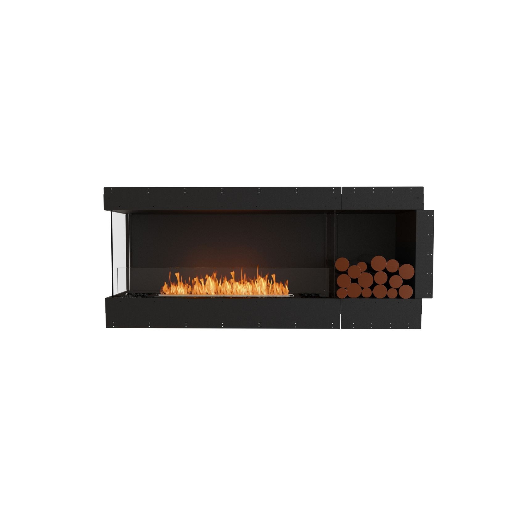 EcoSmart™ Flex 68LC.BXR Left Corner Fireplace Insert gallery detail image