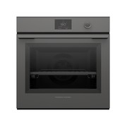 Oven, 60cm, 16 Function, Self-cleaning, Grey Glass gallery detail image