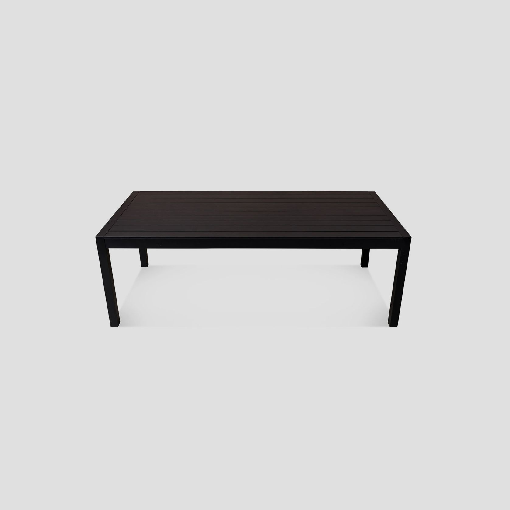 Whangamata Dining Table in Matte Black gallery detail image