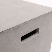 Concrete Rectangle Stool - 46cm gallery detail image