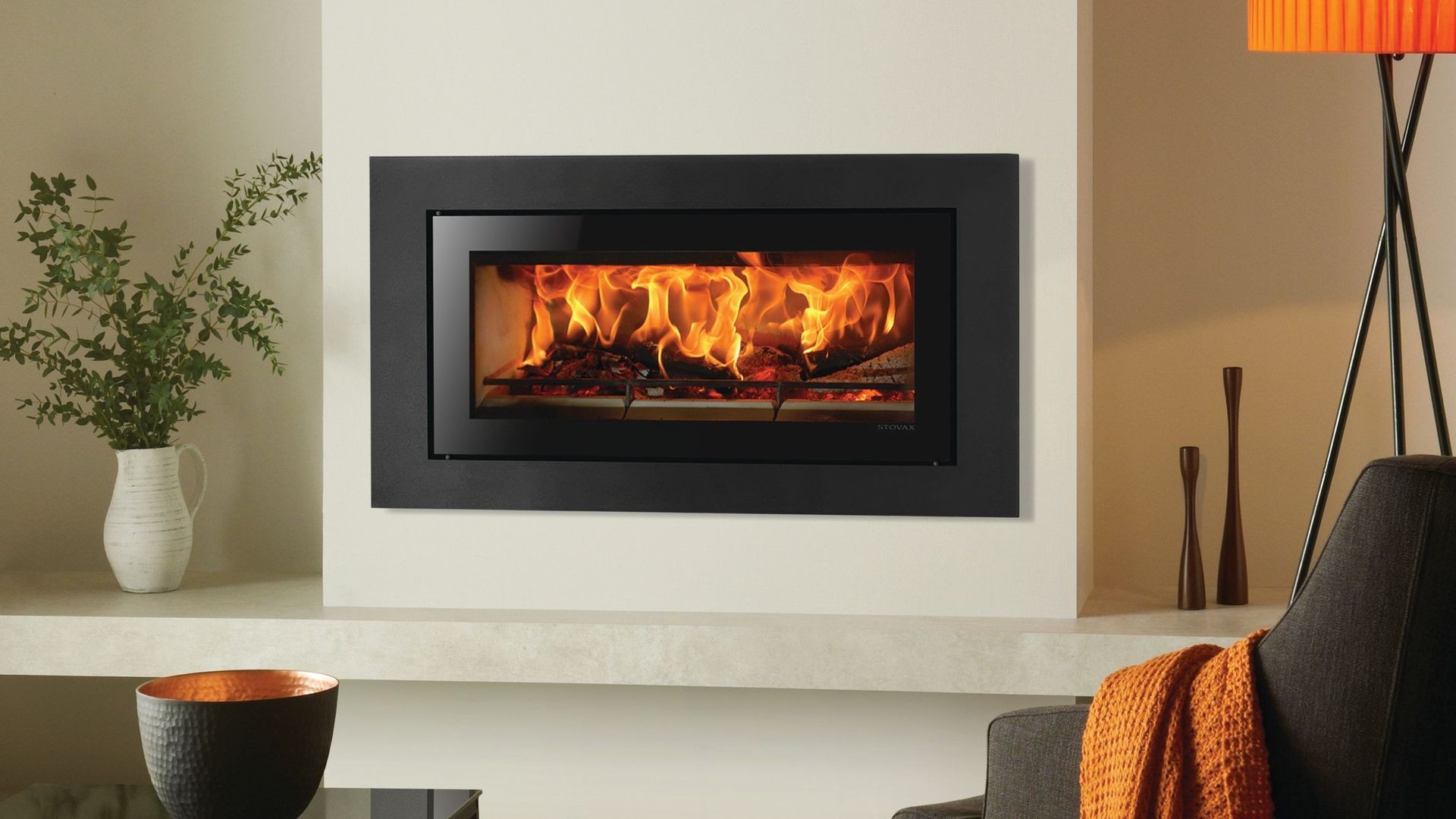 Stovax Studio 2 Clean Air  (NZ) Wood Fireplace gallery detail image
