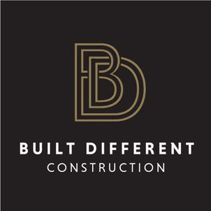 Built Different Construction company logo