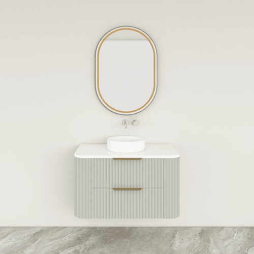ESTATE 90 Vanity | Wall Hung Double Drawer W900-1200mm