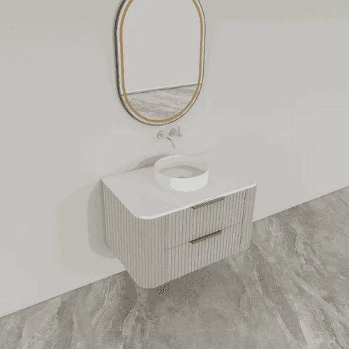 ESTATE 90 Vanity | Wall Hung Double Drawer W900-1200mm