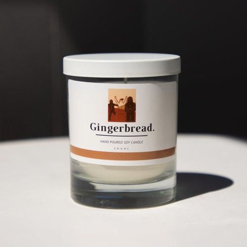 Gingerbread Candle
