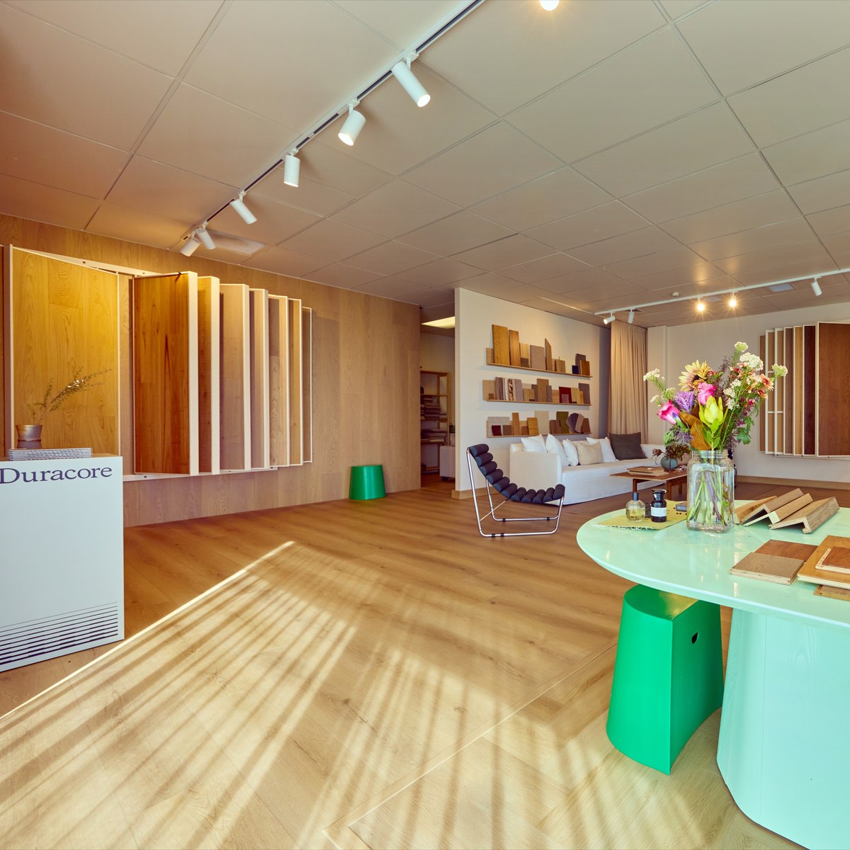 A new showroom puts flooring decisions in context